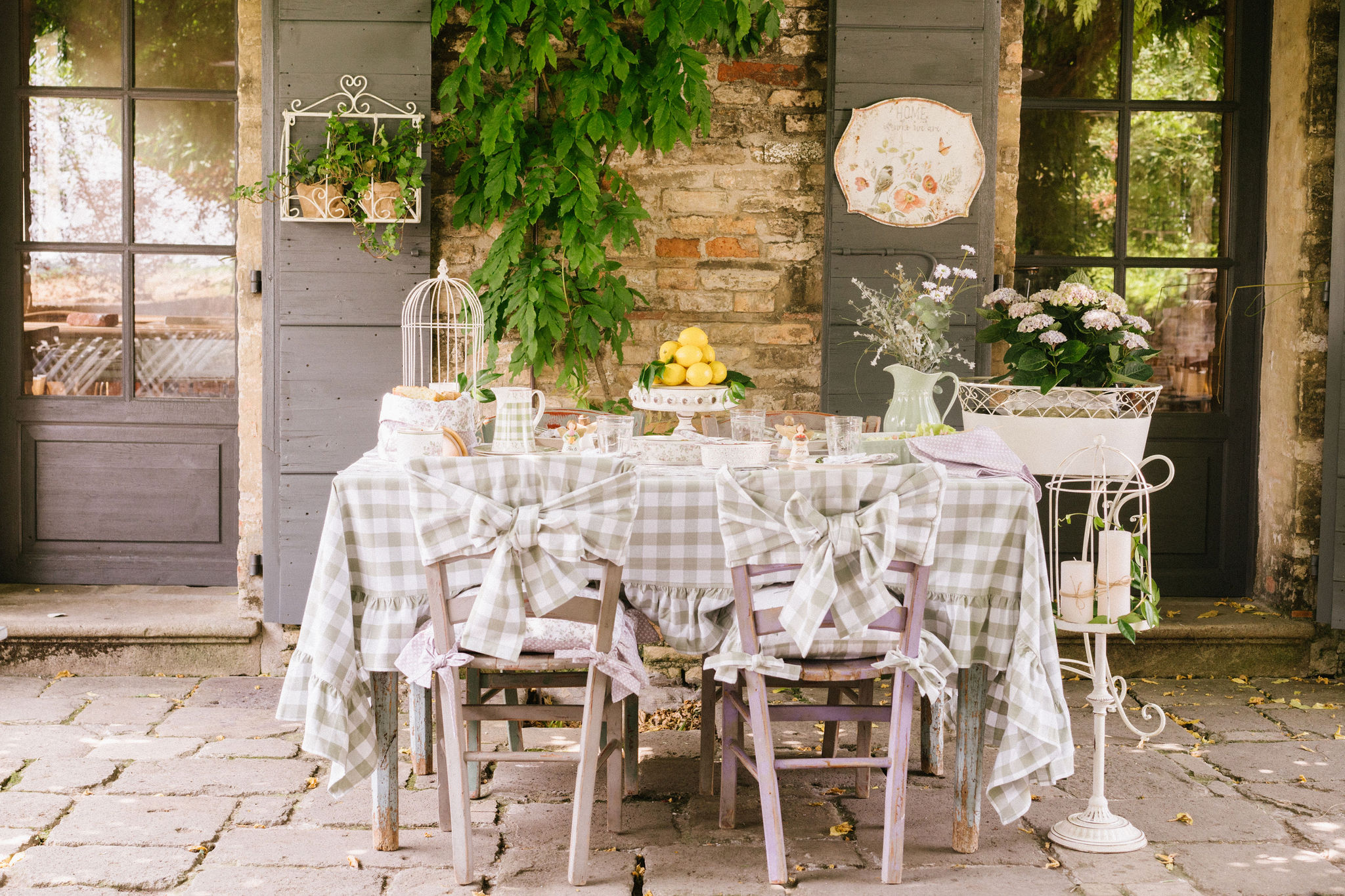 nappe wendy vichy avec volant