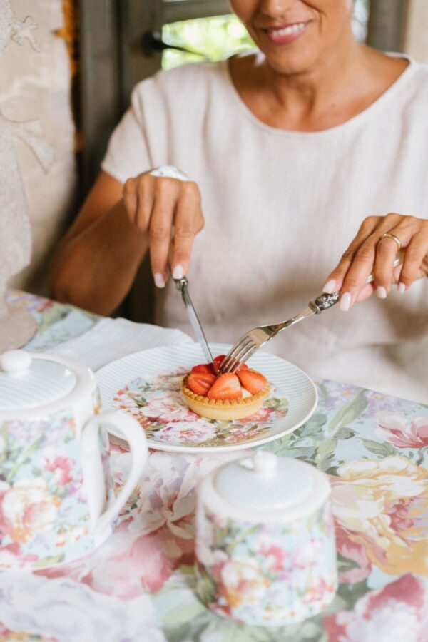 assiette grace porcelaine