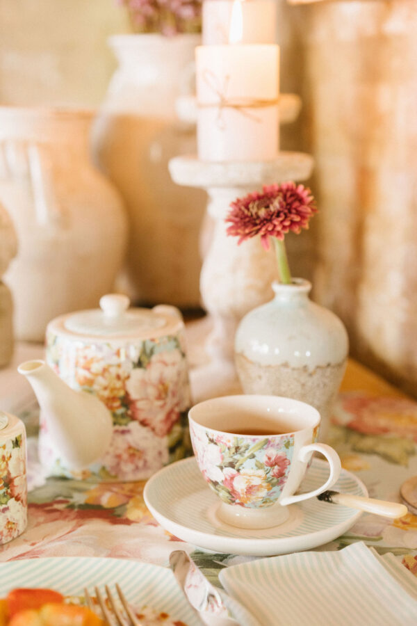 tasse + dessous de tasse Grace
