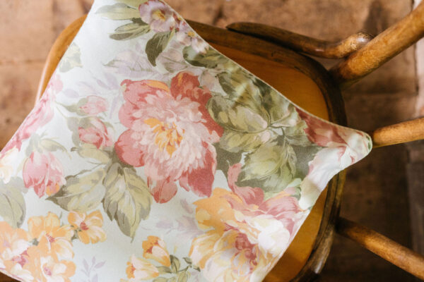 coussin de chaise Grace en coton