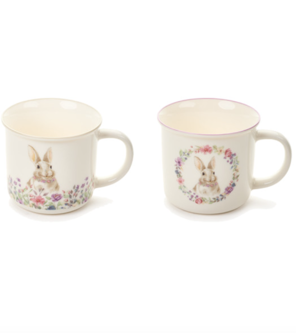 lot de 2 tasses bunny 335ML