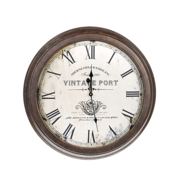 horloge style montre en métal diamètre 62cm