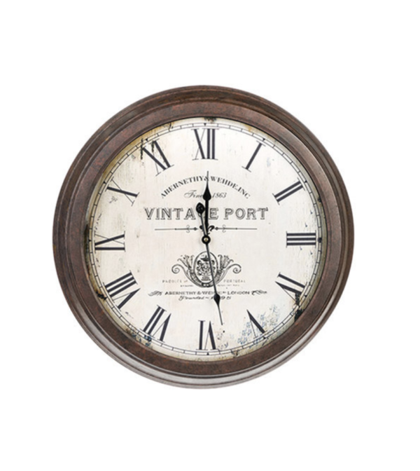 horloge style montre en métal diamètre 62cm