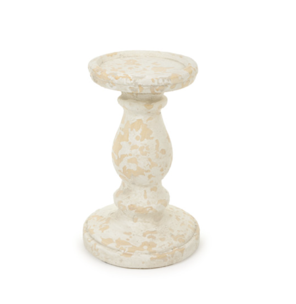 socle en ciment pour bougie hauteur 23,5cm